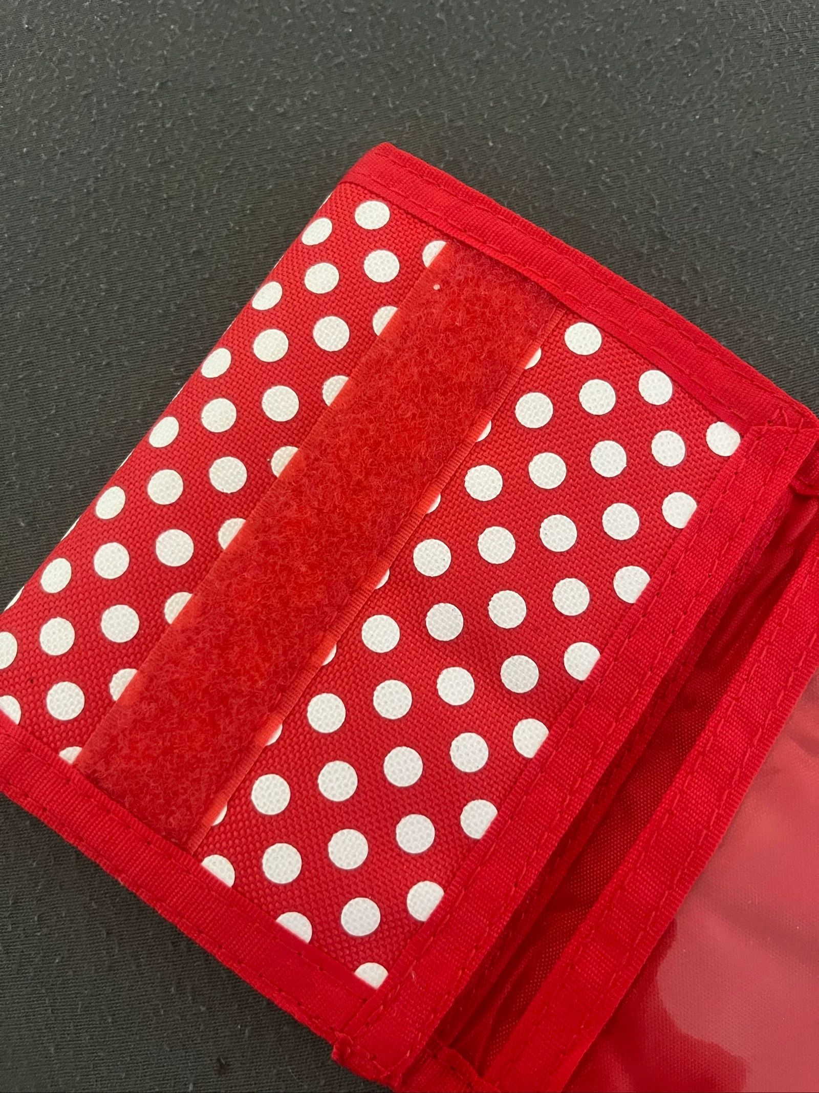Portefeuille Minnie Mouse Disney Rood met Witte Stippen - Zeer Goede Staat – photo 7